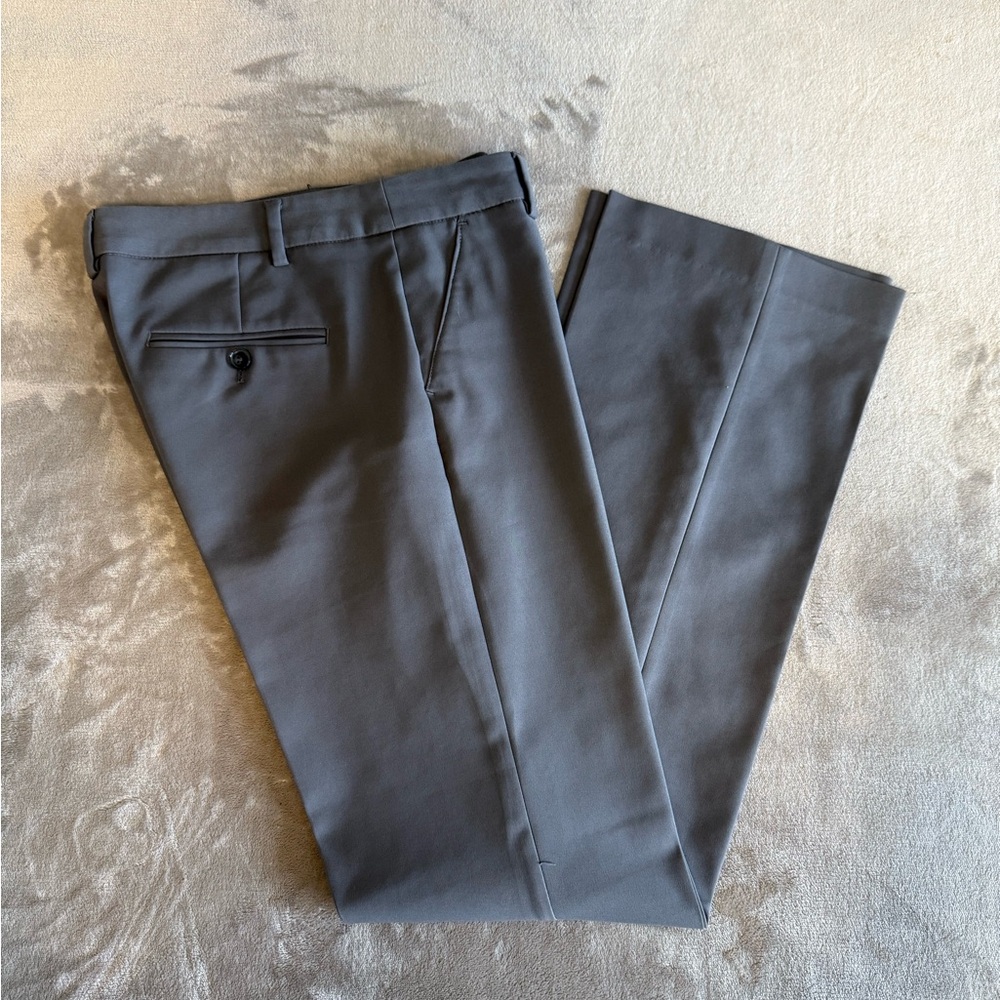 RW&CO. Women’s Gray Straight Leg Pants for Business Wear